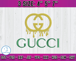 gucci embroidery, logo brand embroidery, embroidery machine