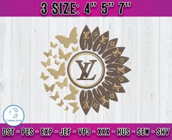 lv logo embroidery, lv cartoon embroidery, embroidery design file