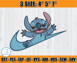 nike stitch embroidery,, lilo and stitch embroidery, nike disney embroidery design