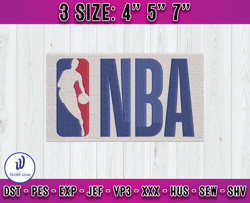 nba logo embroidery, nba fashion embroidery, embroidery file