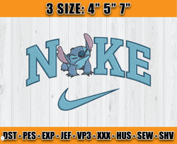 Cute Stitch Embroidery Design File, Cartoon Machine Embroidery, Anime embroidery