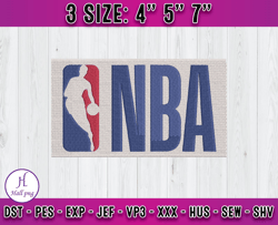 nba logo embroidery, nba fashion embroidery, embroidery file