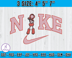 nike carrie williams embroidery, nike disney embroidery, monster inc embroidery