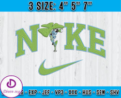 nike x flik embroidery, flik character embroidery, embroidery digital download