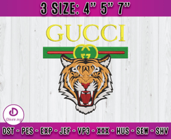 gucci embroidery, gucci tiger embroidery, machine embroidery applique design