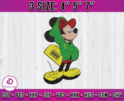 gucci embroidery, mickey mouse gucci embroidery, embroidery file