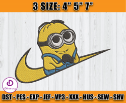 minion dave embroidery, nike minion embroidery, nike disney embroidery