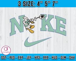 cute donal embroidery, nike donald duck embroidery, machine embroidery patterns