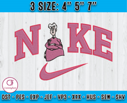 nike sarah embroidery, lady and the tramp embroidery, embroidery pattern
