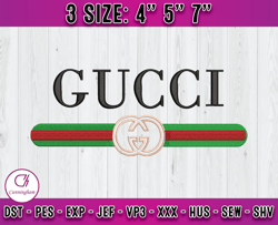 gucci logo embroidery, logo fashion embroidery, embroidery machine