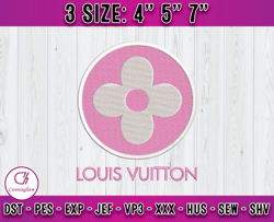 louis vuiton embroidery, lv logo fashion embroidery, embroidery machine2