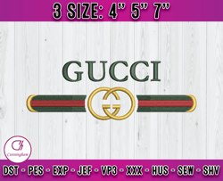 gucci embroidery, gucci logo embroidery, emboridery pattern