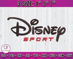 disney sport embroidery, logo fashion embroidery, embroidery machine