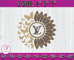 lv logo embroidery, lv cartoon embroidery, embroidery design file