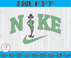 nike celia mae embroidery, monster inc embroidery, cartoon embroidery machine