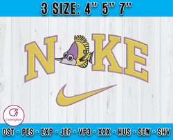 nike tad embroidery, nike disney embroidery, finding nemo embroidery