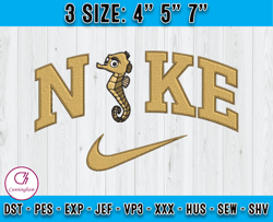 nike sheldon embroidery, finding nemo embroidery, embroidery machine