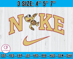 nike squirt embroidery, finding nemo embroidery, machine embroidery pattern