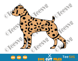 boxer mandala svg file, brown boxer dog mandala svg, puppy vector, dog breeds svg files for cricut