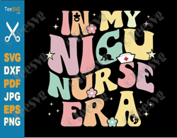 nicu nurse png svg clipart in my nicu nurse era graphic design wavy sunflowers cute neonatal intensive care nurse icu rn