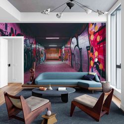 custom graffiti wallpaper art deco