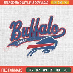 buffalo bills embroidery designs