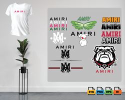 amiri svg and png formats - for cricut and canva - amiri svg - amiri logo - amiri png