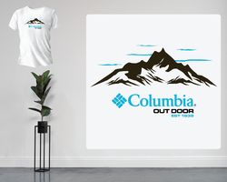 columbia svg and png formats - for cricut and canva - columbia svg - columbia logo - columbia png