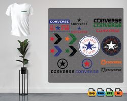 converse svg and png formats - for cricut and canva - converse svg - converse logo - converse png