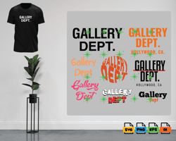 gallery dept svg and png formats - for cricut and canva - gallery dept svg - gallery dept logo - gallery dept  png