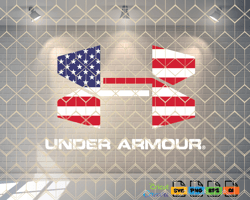 under armour svg and png - for cricut and canva - under armour svg - under armour logo - under armour png- usa flag