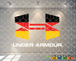 under armour svg and png - for cricut and canva - under armour svg - under armour logo - under armour png- germany flag