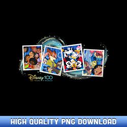 disney 100 anniversary mickey and movies photo booth d100 - professional grade sublimation pngs