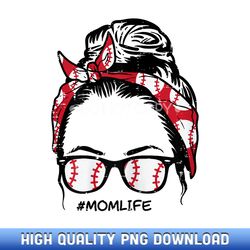 baseball bandana sunglasses mom life mothers day mama women - instant access sublimation designs