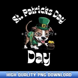 the st patricks day is here with the elf's dog - handpicked sublimation png selection