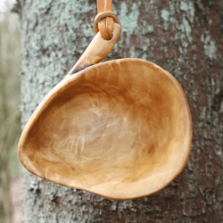 kuksa 100 ml mug birch burl wooden cup woodcarving bushcraft camp vongole 285 wilderness survival