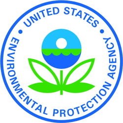 epa sticker self adhesive vinyl environmental protection agency - c4613