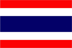 thai flag sticker self adhesive vinyl thailand - c544