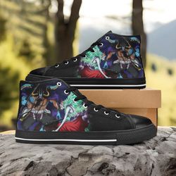 one piece straw hat kaido vs yamato high top shoes sneakers personalized custom kids and adult 1007202320