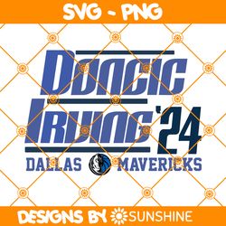 doncic irving 24 dallas mavericks svg, dallas mavericks svg, svg, luka doncic svg, nba champions 2024 svg