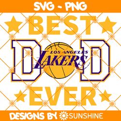 los angeles lakers best dad ever svg, los angeles lakers svg, father day svg, best dad ever svg, nba father day svg