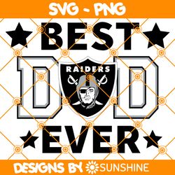 las vegas raiders best dad ever svg, las vegas raiders svg, father day svg, best dad ever svg, nfl father day svg