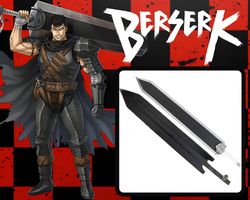 anime berserk guts buster dragon, slayer sword great full tang cosplay prop, for collection, stage performance