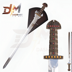 viking sword of king ragnar lothbrok, vikings ragnar,battle ready medieval sword,witcher sword gifts for him anniversary