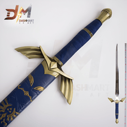 custom hand forged stainless steel the legend of zelda full tang skyward link's master sword with scabbard-costume armor