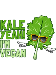kale jeah im vegan