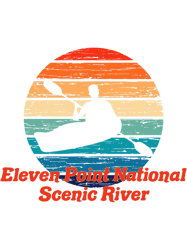 kayak water missouri eleven point national scenic river kayaking gift