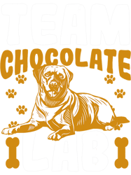 team chocolate lab