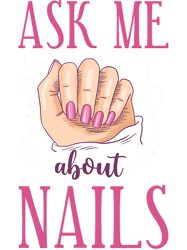 nail tech quote work uniform nail polish 2