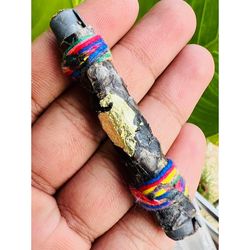 powerful magic talisman the promotes attraction, love life, and positive energy python skin takrut, chokdee model, luang